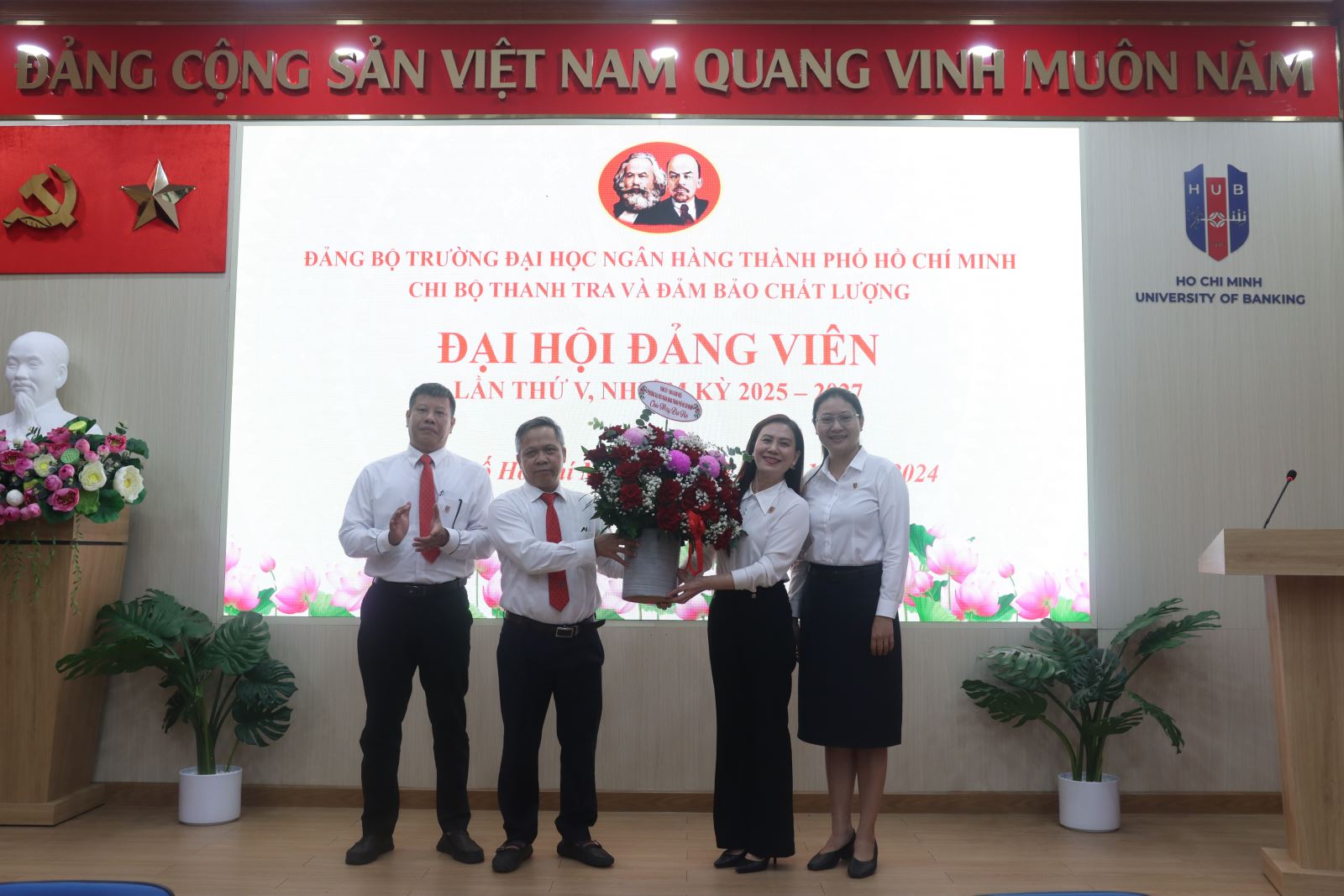 Đại hội Chi bộ Thanh tra và Đảm bảo chất lượng nhiệm kỳ 2025-2027